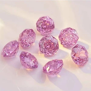 Piedras preciosas de sandía de 8 mm piedras sueltas circonita cúbica regalos joyería fina conjunto de 5 piezas - Imagen 1 de 13