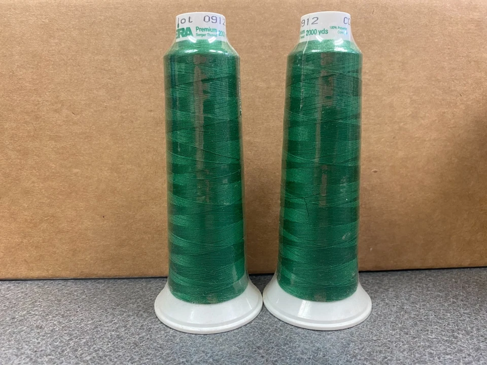 Madiera Serger Thread  - 2 pack Black - Image 1 of 1