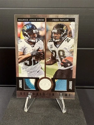 2012 Panini Stitches In Time Maurice Jones Drew Fred Taylor /49 4 Color - Image 1 of 2