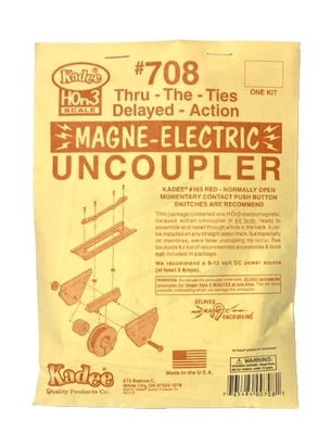 HOn3 Scale Kadee #708 Electric Delayed-Action Uncoupler Kit - Image 1 of 2
