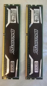 Ballistix Sport 8GB (2x4GB) DDR3 1600MHz BLS8G3D1609DS1S00.16FER2 - Picture 1 of 2
