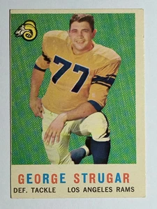 George Strugar 1959 Topps #121 RC (VGEX) - Imagen 1 de 2