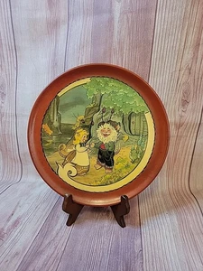 Original Gretchen Leiberg Wood Painting Norwegian Trolls 1983 - Picture 1 of 7