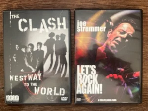 The Clash & Joe Strummer DVD Lot - West Way to the World - Let's Rock Agian! - Picture 1 of 6