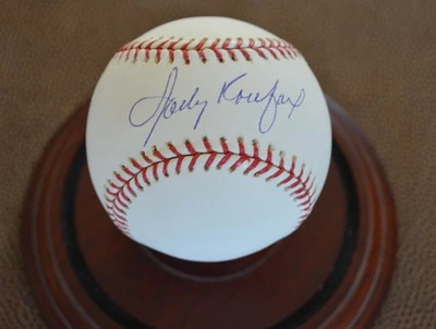 Sandy Koufax Los Angeles Dodgers Autographed MLB Baseball JSA Authentication - Image 1 of 3
