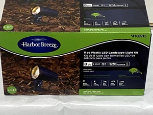 6-Pack Harbor Breeze 5-Watt Low Voltage  LED SpotLight Kit w/Transformer & Cable - Picture 1 of 4