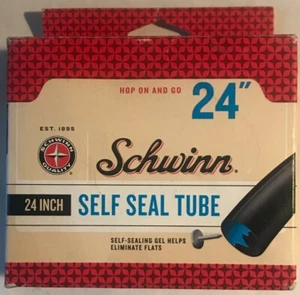 Schwinn ~ Self Sealing Tire Tube ~ 24" x 1.75"-2.125" ~ Schrader Valve ~ New - Picture 1 of 6