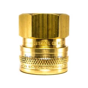 Foster 75FS ST Serie 3/4" Buchse NPT Messing Schnellkupplungen gerade durch FST - Bild 1 von 3