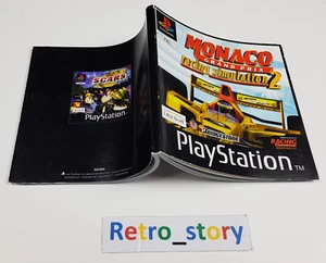 Sony Playstation PS1 Monaco Grand Prix 2 Notice / Instruction Manual - Picture 1 of 1