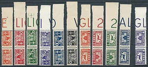 1934 EGEO PACCHI POSTALI 11 VALORI MNH ** - ED2 - Bild 1 von 1