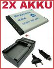 2x AKKU + LADEGERT fr Sony Cybershot DSC-QX10, DSC-QX100, DSC-WX220