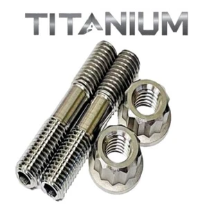 2015+ Raptor 700 Ti Exhaust Studs Heavy Duty Titanium Head Pipe Stud Bolt Kit - Bild 1 von 1