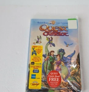 Quest For Camelot (VHS, 1998, Warner Brothers Family Entertainment Clam Shell) - Picture 1 of 3