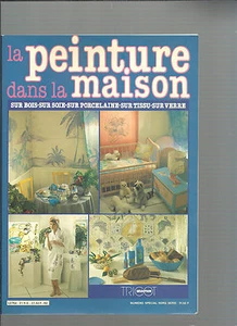 La peinture dans la maison sur bois soie porcelaine tissu verre Tricot Sélection - Picture 1 of 1