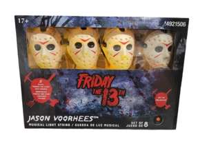 Jason Voorhees Musical String Lights Halloween 2022 Friday the 13th New - Picture 1 of 9