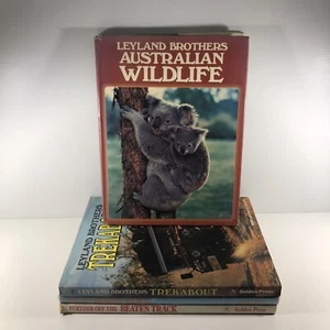 Leyland Brothers 4 x Hardcover Book Bundle Lot - Wildlife Trekabout Beaten Track - Picture 1 of 21