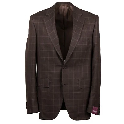 Sartoria Partenopea Slim-Fit Layered Check Wool-Silk Sport Coat 46R (Eu 56) - Image 1 of 4