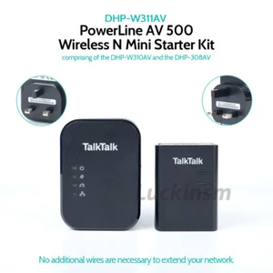 D-Link PowerLine DHP-W311AV adaptador AV500 inalámbrico mini kit DHP-W310AV DHP-308AV - Imagen 1 de 15