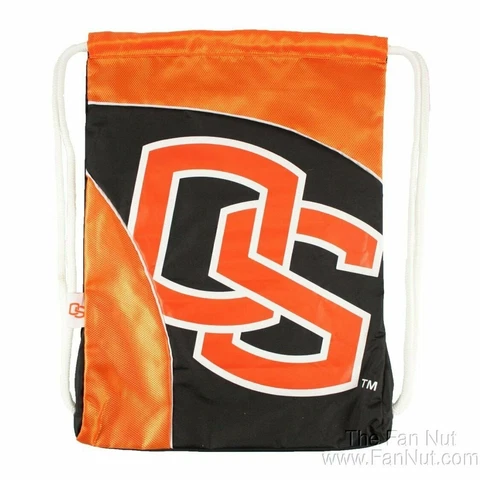 Oregon State Beavers OSU Nylon Cinch Bag Drawstring Backpack University of Cover