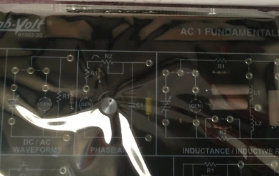Nuevo tablero Lab-Volt AC 1 Fundamentals 91003-20 Foto 1 de 3
