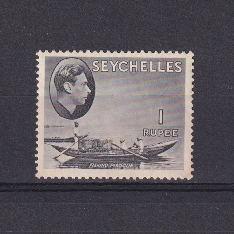 SEYCHELLES 1938, SG# 146a, CV £75, Chalk-surfaced, MH Cover