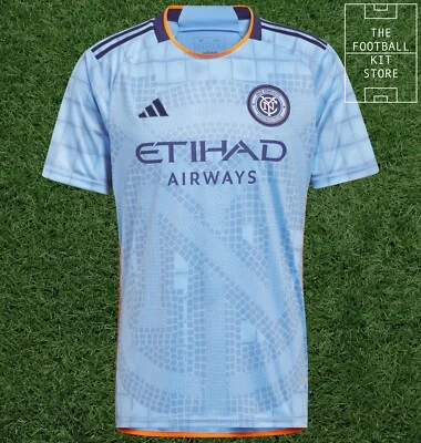 New York City Home Shirt - Official Adidas Rare MLS Soccer / Football Jersey - Image 1 of 4
