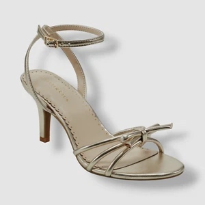Charter Club Women's Gold Mirabell Ankle-Strap Dress Sandals Shoe Size 5M - Picture 1 of 5
