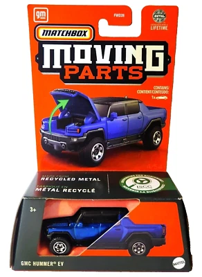 2024 Matchbox Moving Parts GMC Hummer EV Truck Blue  - Image 1 of 4