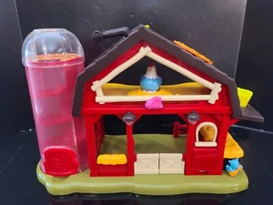 TESTED GOOD Rare justb byou Red Barn Farm With Animals Lights Sounds pop ups - Picture 1 of 12