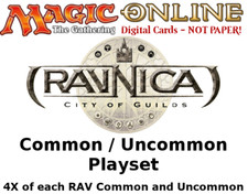 MTGO Magic Online RAV Ravnica Playset 872 Cards 4x Common/Uncommon/Land