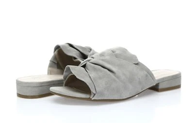 Reaction Kenneth Cole Vanya Women's gray suede slip on sandals sz. 6 - Image 1 of 4