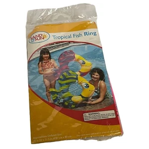 NEW Sand n Sun Pool Float Inflatable Fish for Kids - Picture 1 of 2