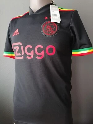 ⚽Ajax⚽ 🇬🇳 Amsterdam Trikot S Saison 2020 Bob Marley Adidas Sondertrikot  - Bild 1 von 4