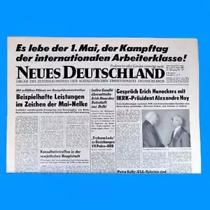 RDT Nuova Germania agosto 1981 compleanno matrimonio 43. 44. 45. 46. 47. 48 SED - Foto 1 di 1
