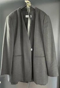 Damen Zweiteiler Blazer Rock schwarz Gr. 44 v. Gerry Weber - Picture 1 of 7