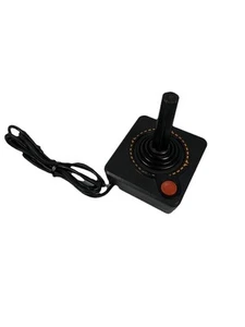 Atari 2600 Joystick Controller Authentic OEM Orange Trim - Picture 1 of 9