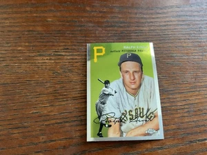 2023 Topps Chrome Platinum Ralph Kiner Pittsburgh Pirates #414 - Picture 1 of 2