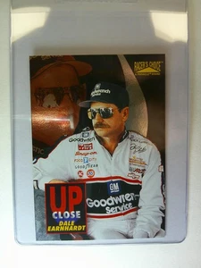 1996 Pinnacle Racer's Choice - Dale Earnhardt - Up Close #4 - MINT - Picture 1 of 2
