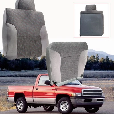 Cubierta de asiento de tela superior inferior del conductor delantero para Dodge Ram 1500 2500 3500 1994-1997 Foto 1 de 4