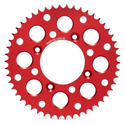 For Honda 50 Tooth Rear Aluminum Sprocket CRF125 14 15 16 17 2018-2020 2021 Red - Image 1 of 4