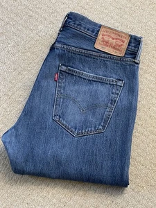 Levi's 501   Regular Straight Denim Jeans Men's W34  L32 (L4608) - Picture 1 of 12
