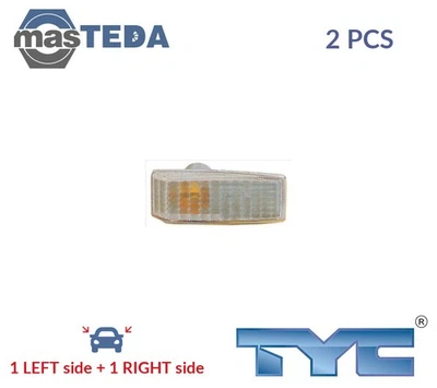18-3573-25-2 INDICATOR LIGHT BLINKER LAMP PAIR LATERAL INSTALLATION TYC 2PCS NEW - Image 1 of 4