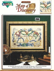 Map of Discovery - Cross Stitch Instruction Booklet - Picture 1 of 1