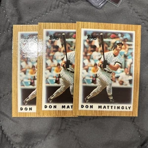 Don Mattingly 1987 Topps Mini Major League Leaders Yankees #65 (3) - Bild 1 von 1