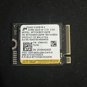 2230 NVme M.2 (512gb) SSD - Afbeelding 1 van 2