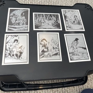 Juego de 6 cartas coleccionables Larry Elmore plata y acero Ral Partha 1992 - Imagen 1 de 14