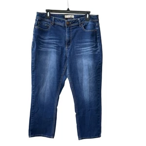 Pantalones de mezclilla Est 1946 azules elásticos clásicos para mujer talla 14 - Imagen 1 de 7