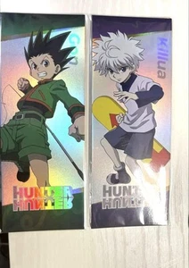 Hunter X Hunter Killua Gon Laser Ticket Card Set with Bonus Used - Picture 1 of 1