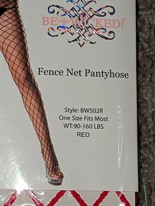 Leg Avenue - Pantimedias Red Spandex Diamond Net Nuevas 347 - Imagen 1 de 4