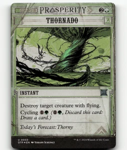 FOIL - MTG Thornado #33 - Outlaws of Thunder Junction: Breaking News - Picture 1 of 1